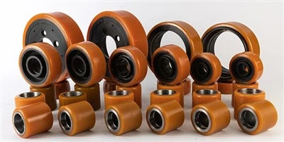 چرخ های 150mm X 40mm - پلی اورتان قرمز